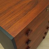 Teak chest of drawers, Danish design, 1970s, production: Denmark