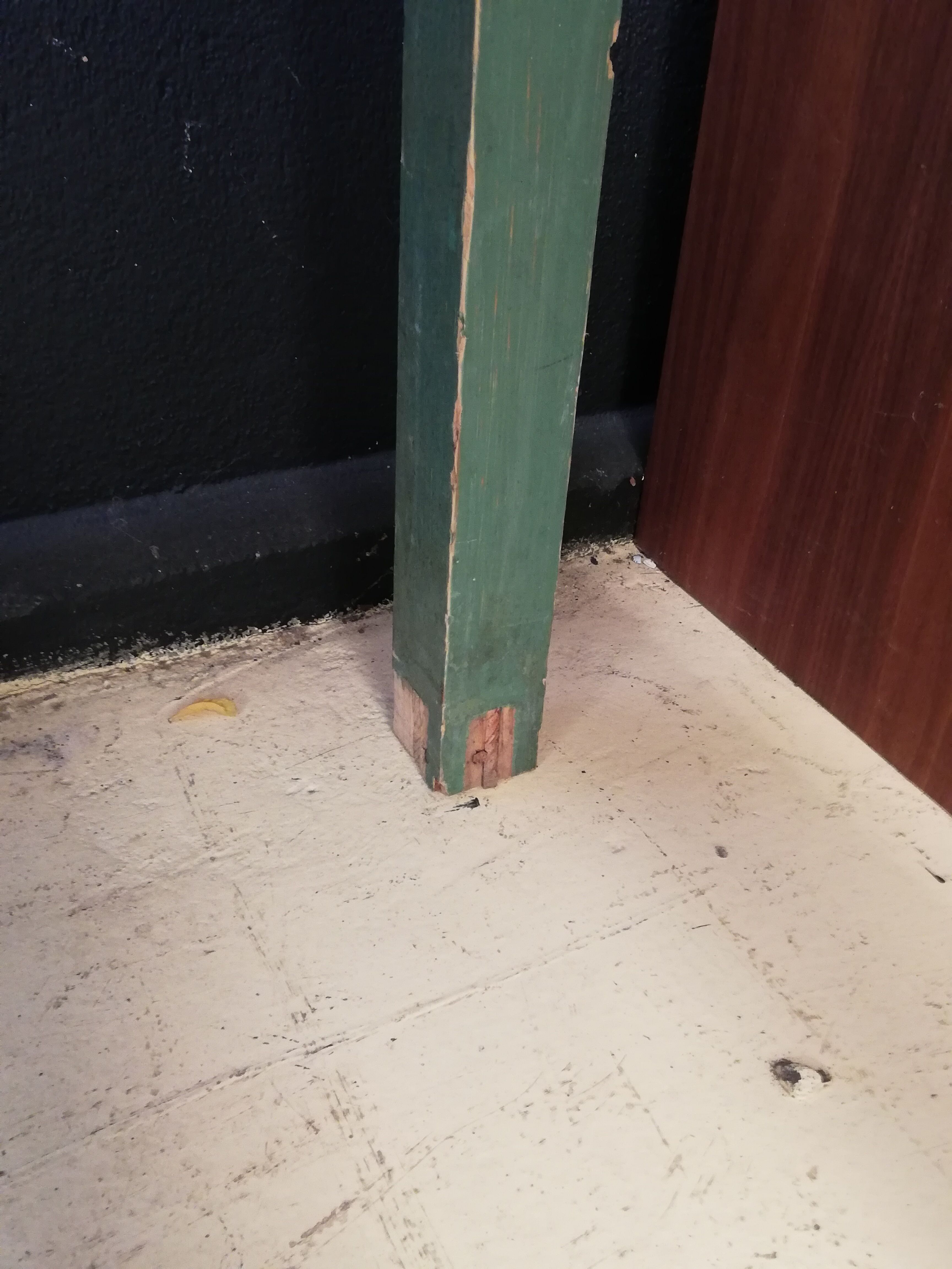 Old draper table 8/10 people, 2,70m