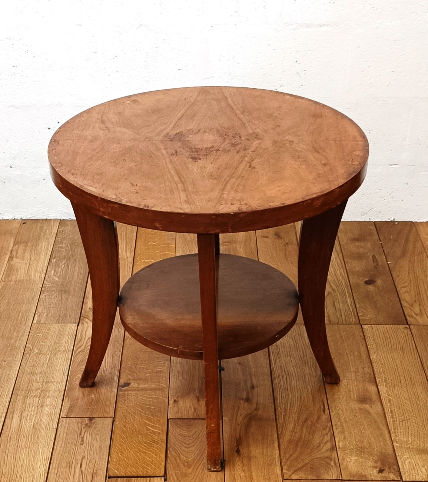Vintage wooden side table