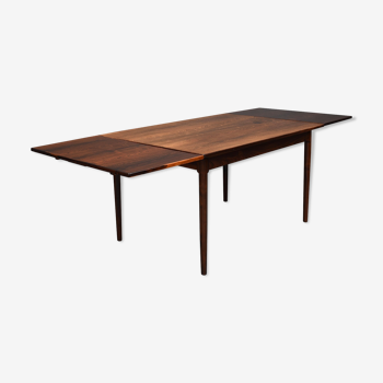 Brazilian rosewood extendable dining table by Niels O. Møller, Denmark – circa 1950