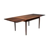 Table à manger extensible en bois de rose brésilien par Niels O. M'ller, Danemark - vers 1950