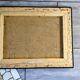Antique mirror with a gold frame, classic elegance 49 x 38 cm