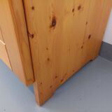 selected by Charlotte Perriand Les Arcs vintage pine storage unit from the 60s and 70s