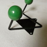 Door coat patère balls