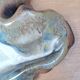 Free-form ceramic trinket tray by Alain and Nadia Pinel