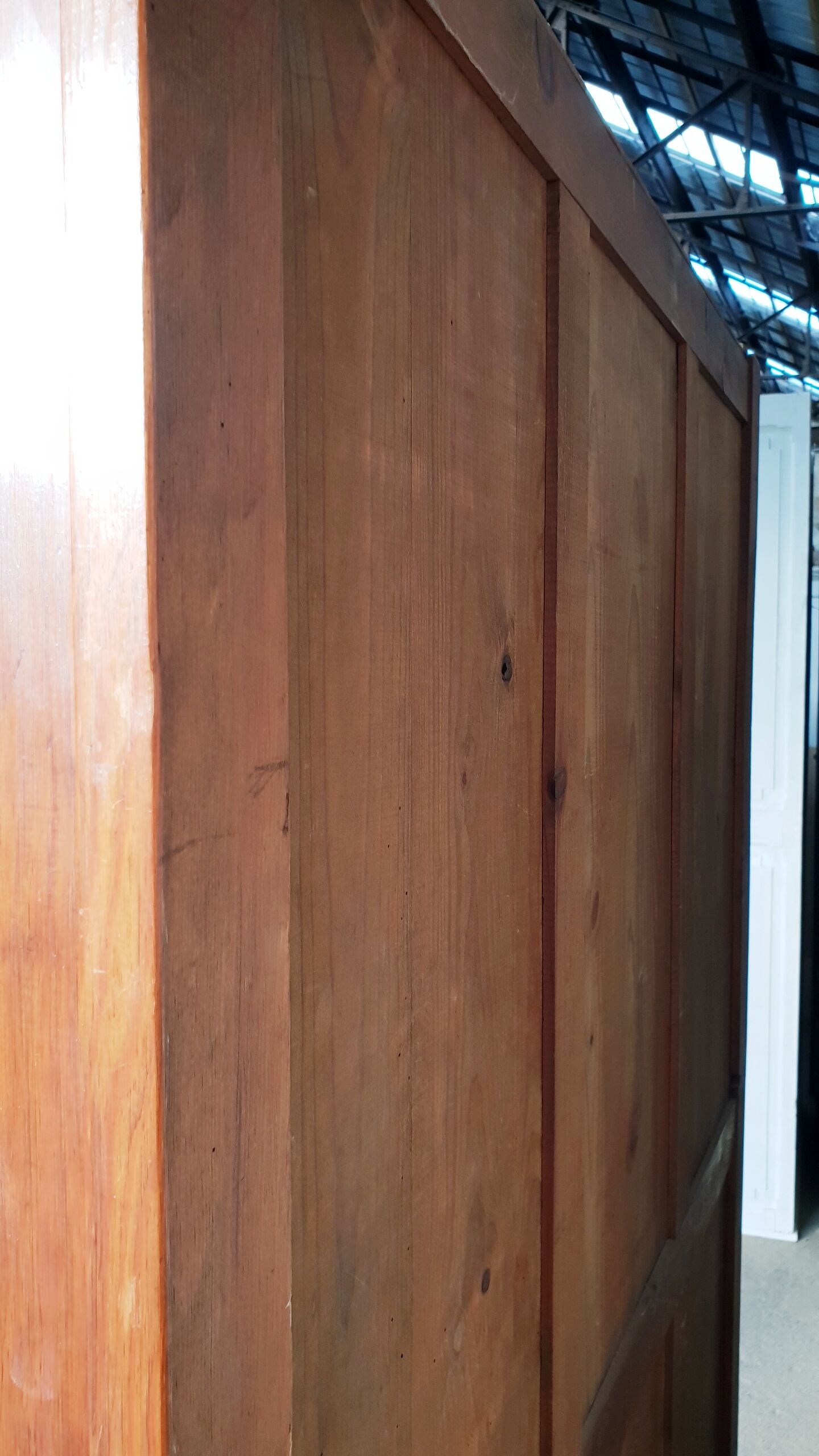 Vintage glazed wardrobe