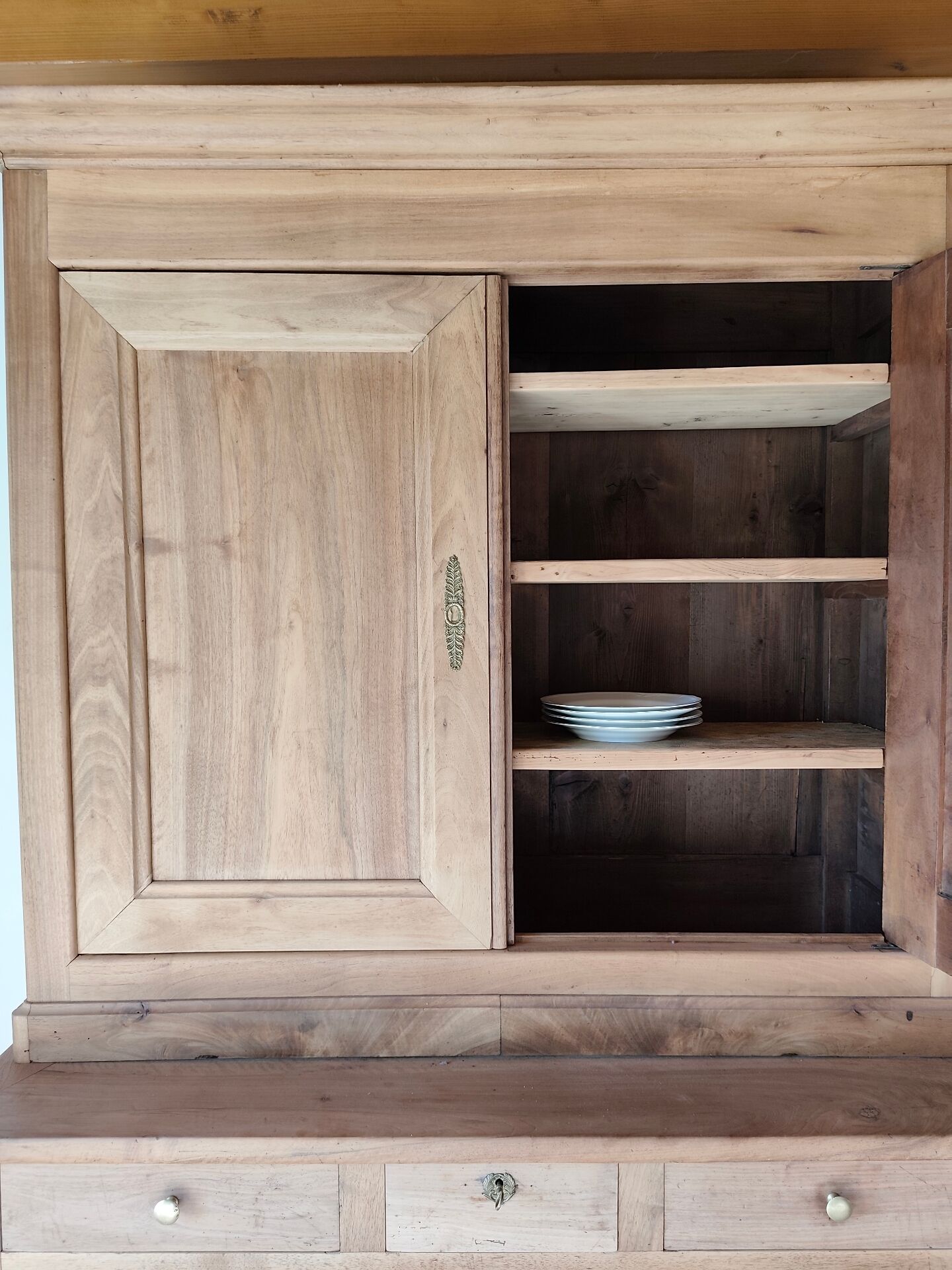 Solid oak sideboard