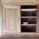 Solid oak sideboard