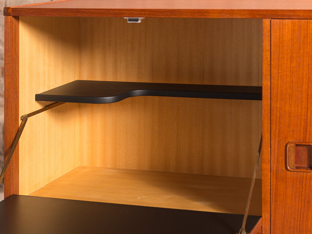 Teak buffet with a flap, circa 1960