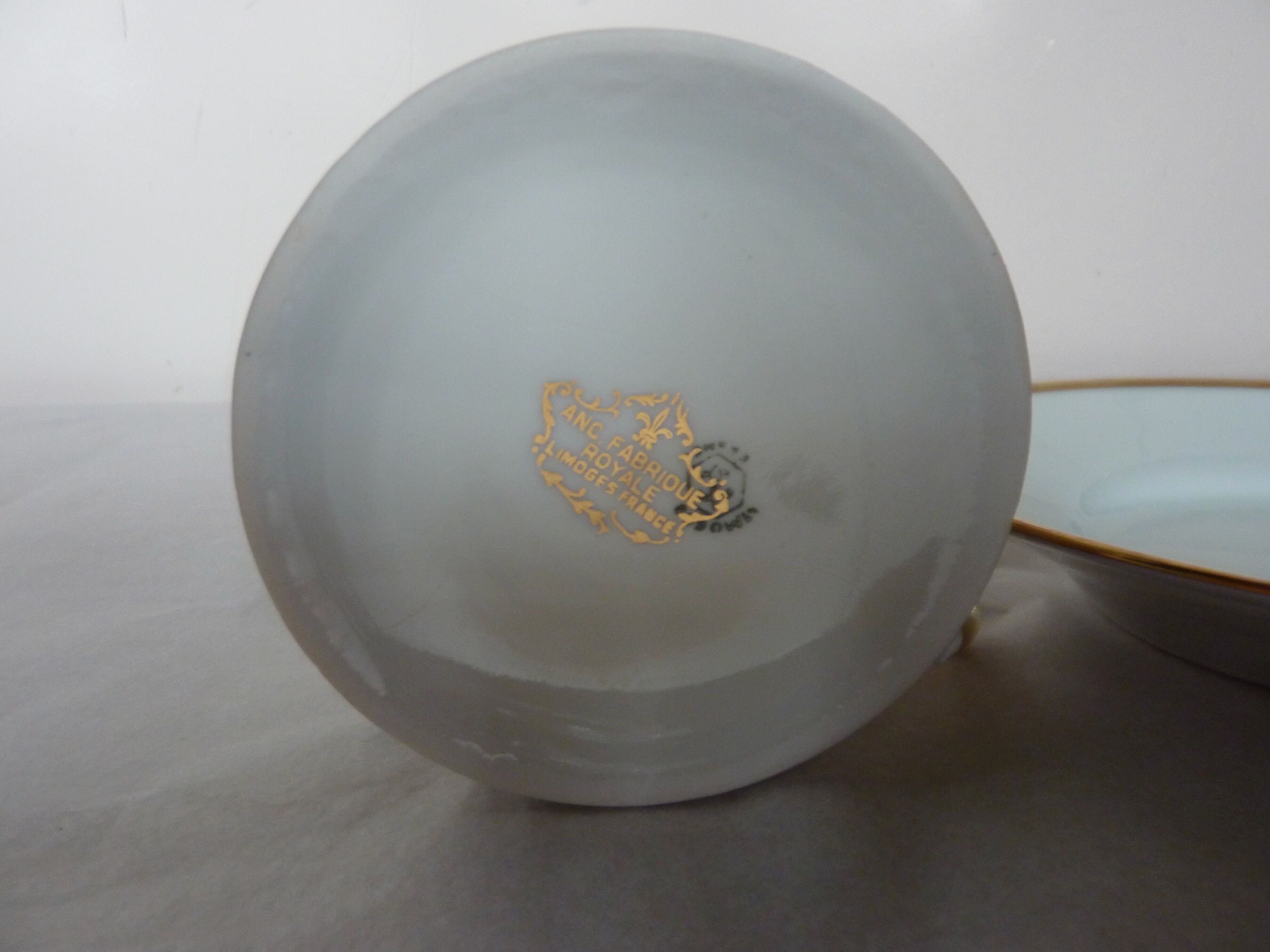 Coffee service - former royal factory limoges