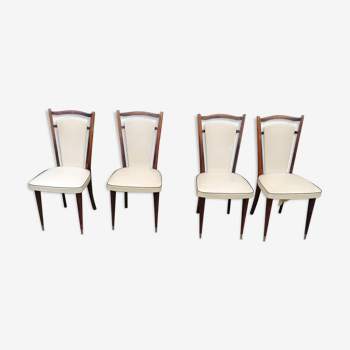 4 chaises vintage 1950/1960