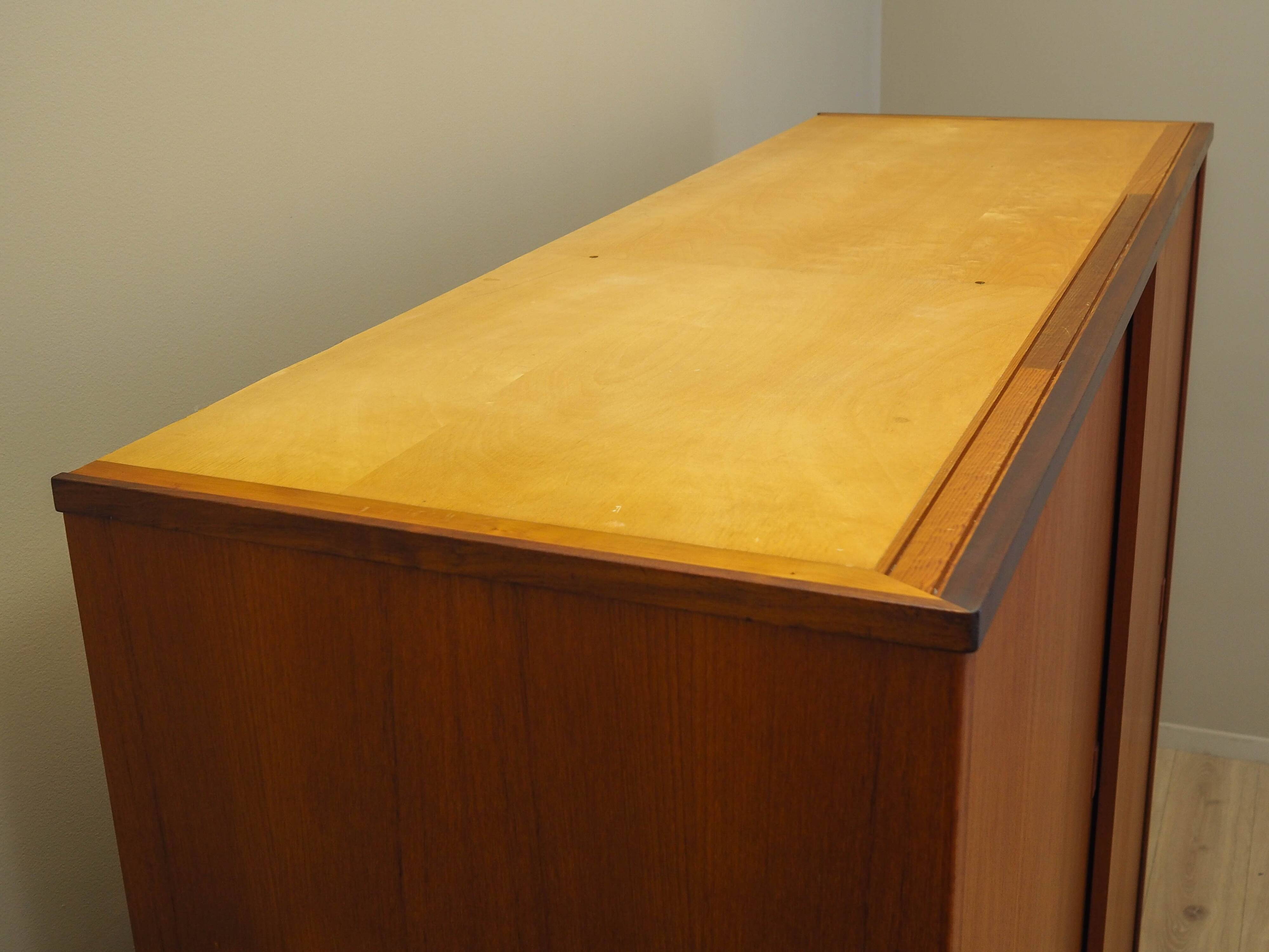 Teak wardrobe, Danish design, 1960s, manufacturer: Denmark
