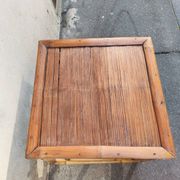Table basse en bambou