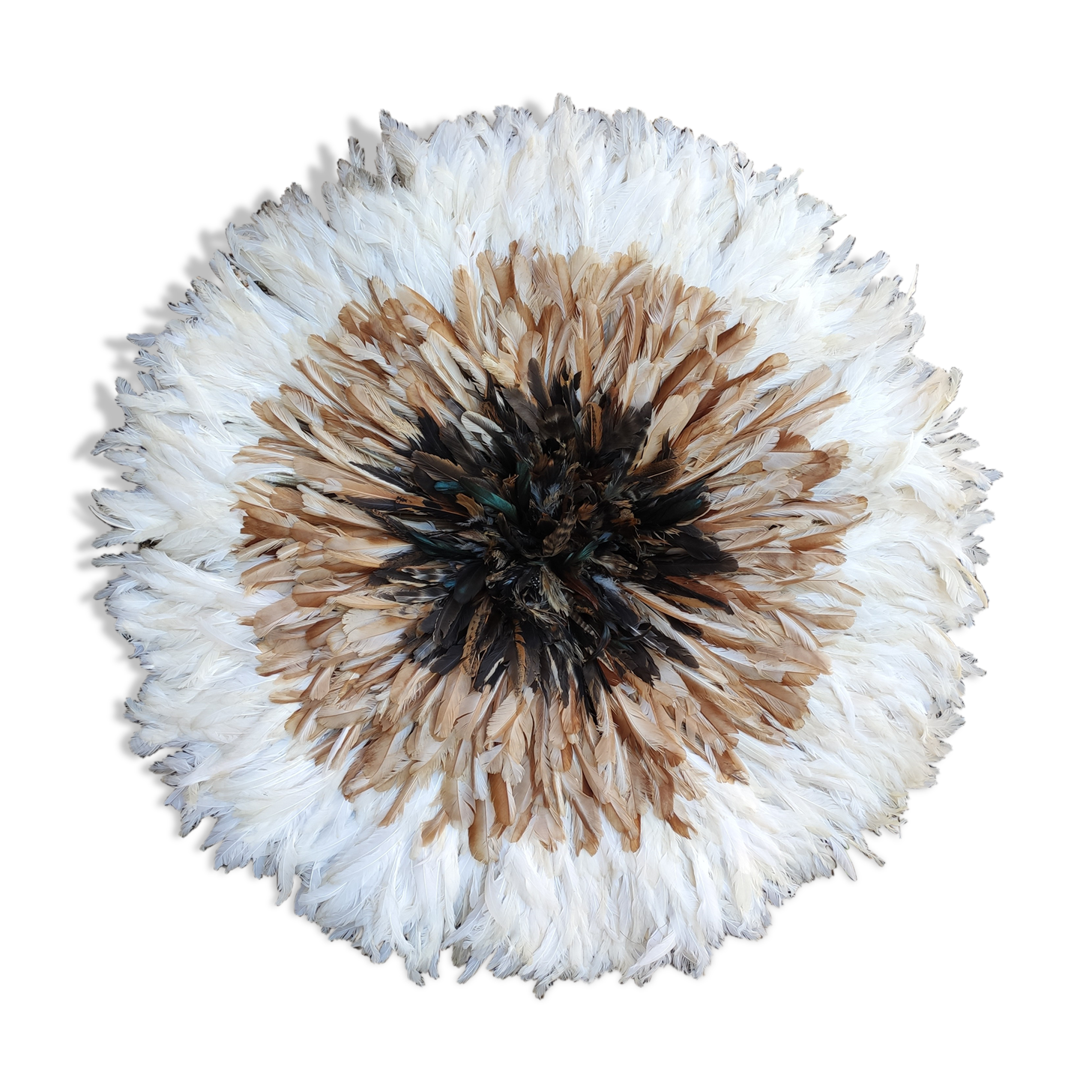 Juju hat natural white beige brown 80cm