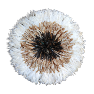 Juju hat natural white beige brown 80cm