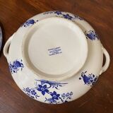 Tournai Porcelain Soup Tureen, Boch Frères, Fly Decor