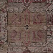 Vintage Turkish Oushak Handwoven Rug 123x183 cm