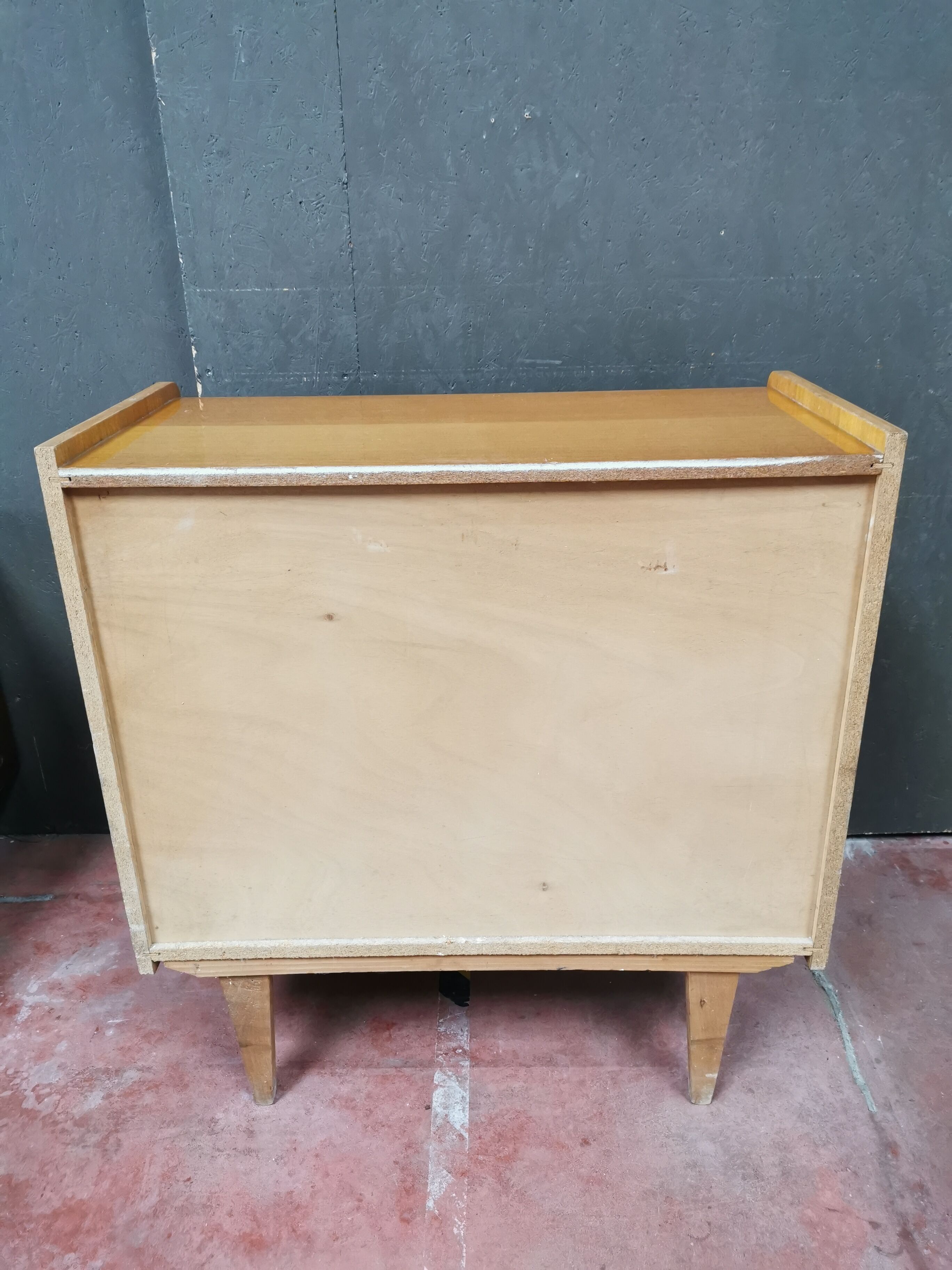 Commode vintage en chêne des années 50/60