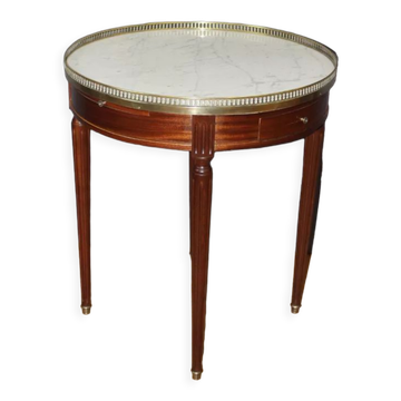 Louis XVI style mahogany hot water bottle table circa 1920