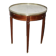 Table bouillotte de style Louis XVI en acajou vers 1920