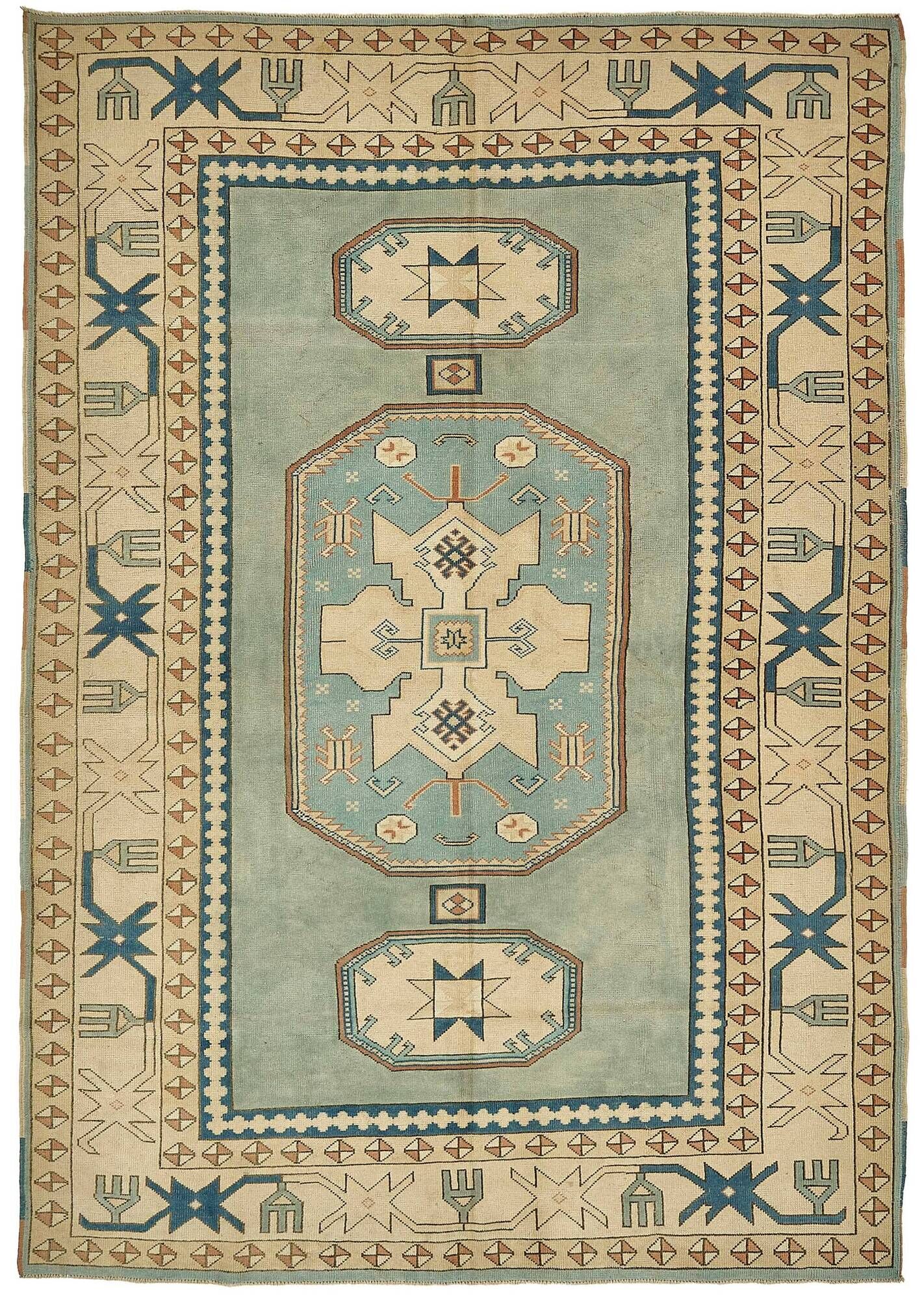 Turkish Vintage Anatolian Rug 210 cm x 297 cm
