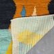 Contemporary Colourful Hallway Rug - 290 x 90 cm