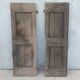 Pair of antique oak shutters