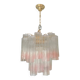 Venini-Style Murano Glass Tronchi Chandelier
