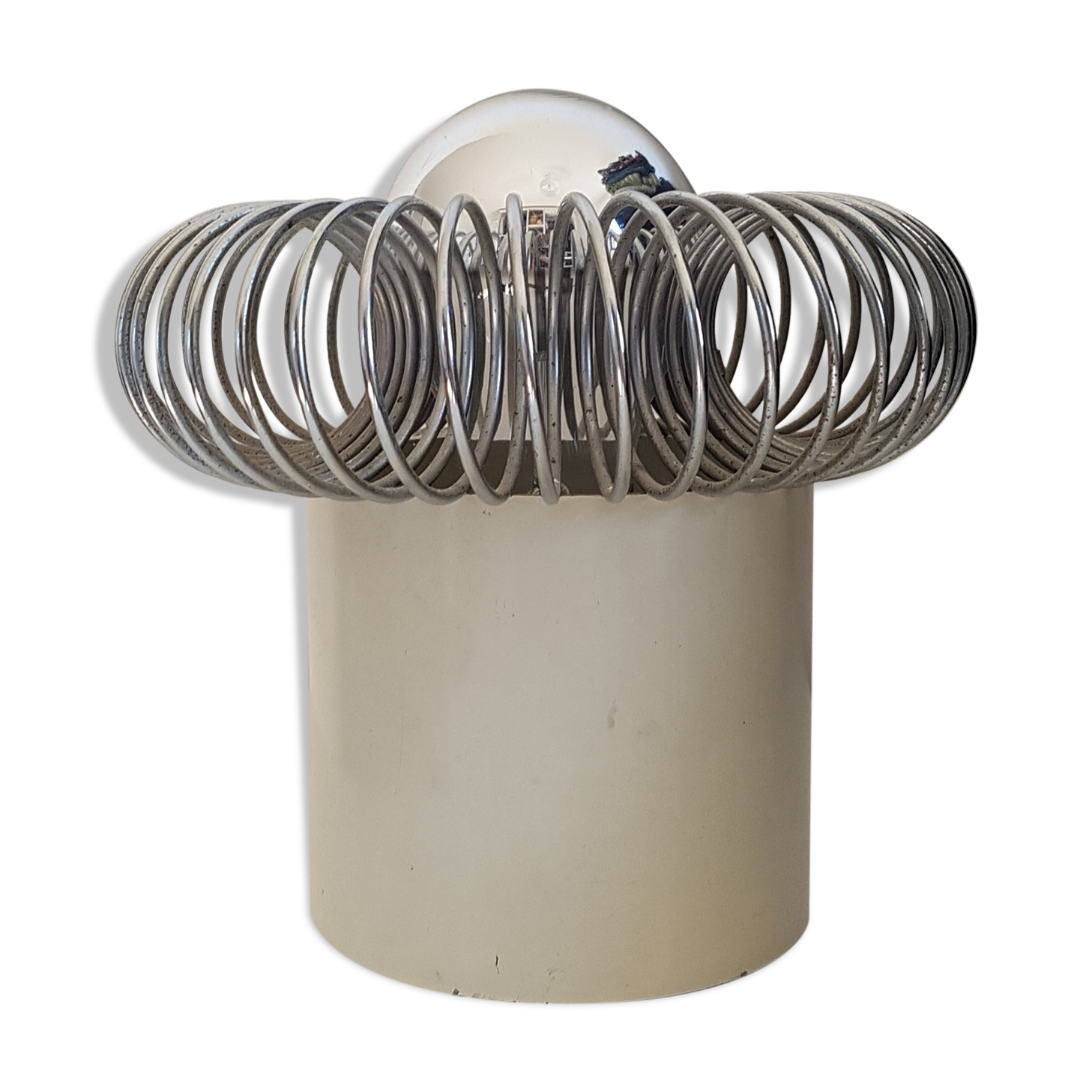 Vintage spiral lamp