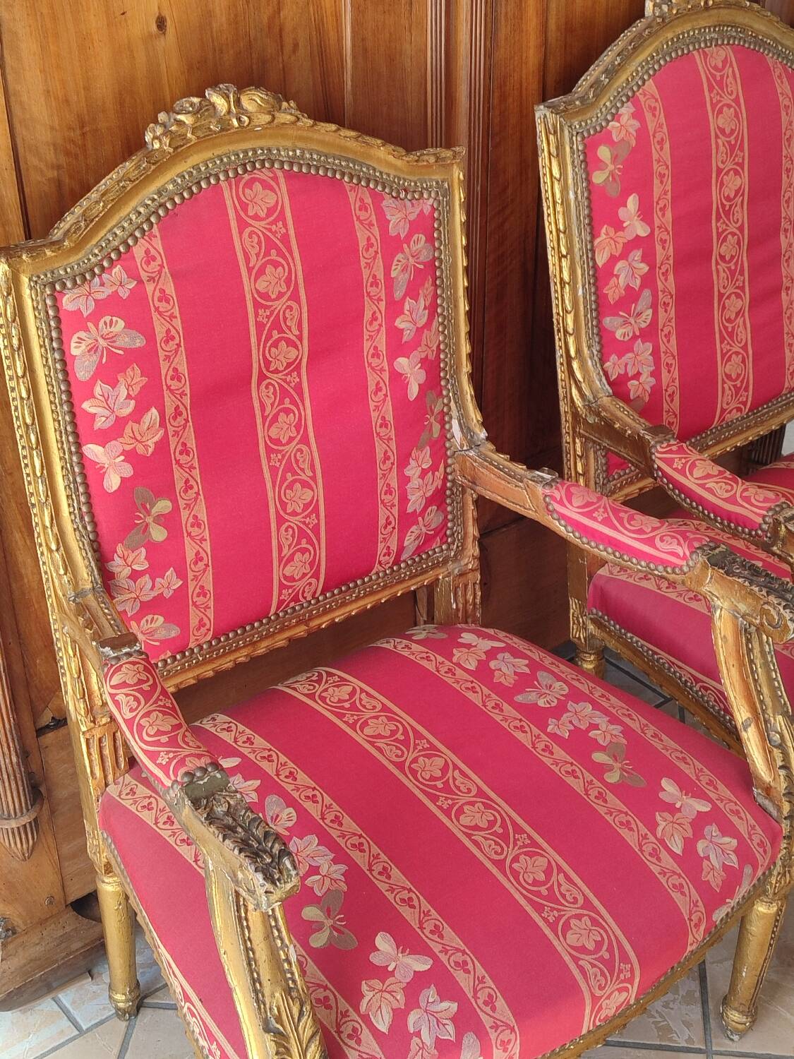 Voltaire armchairs