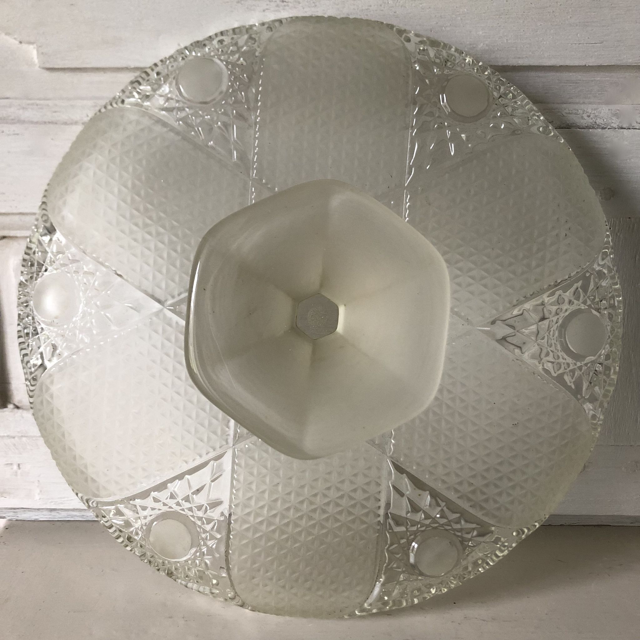 Présentoir à tartes gâteaux piedouche