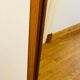 Scandinavian teak mirror 112 cm x 46 cm