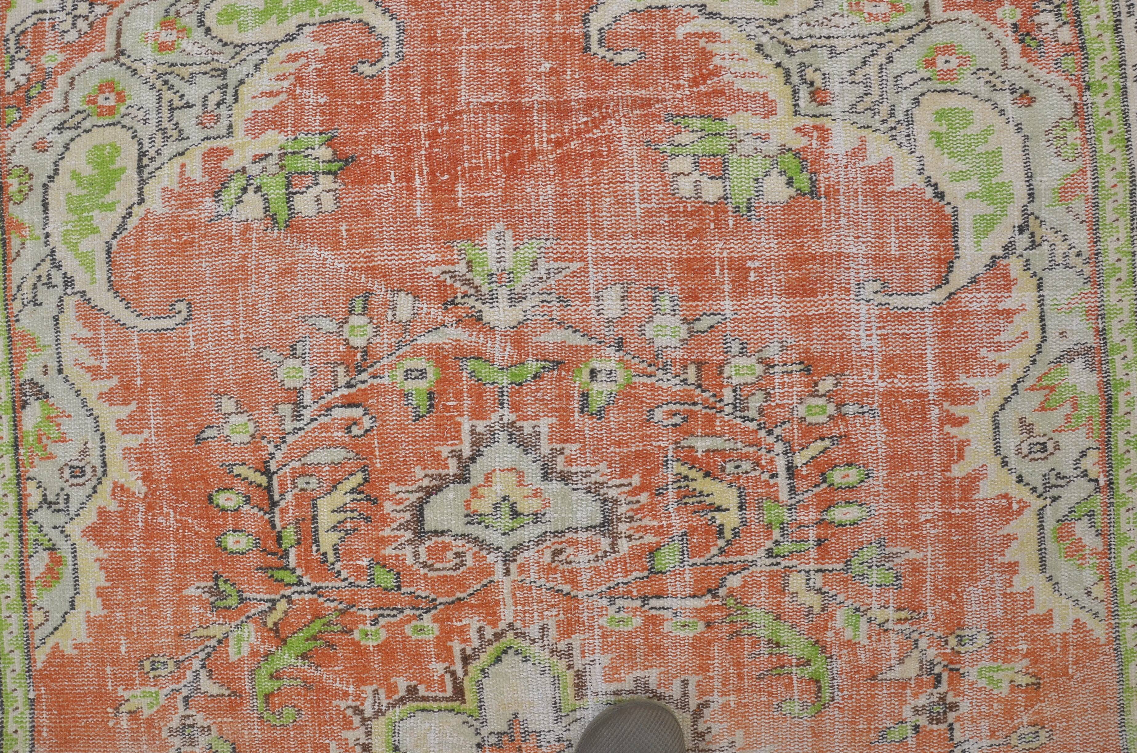 Tapis neutre coloré Oushak sku1315