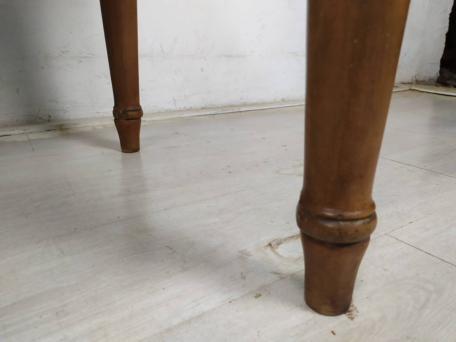 Walnut farmhouse table