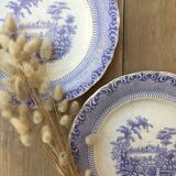 Pair of old Swedish plates
