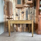 Large patinated desk