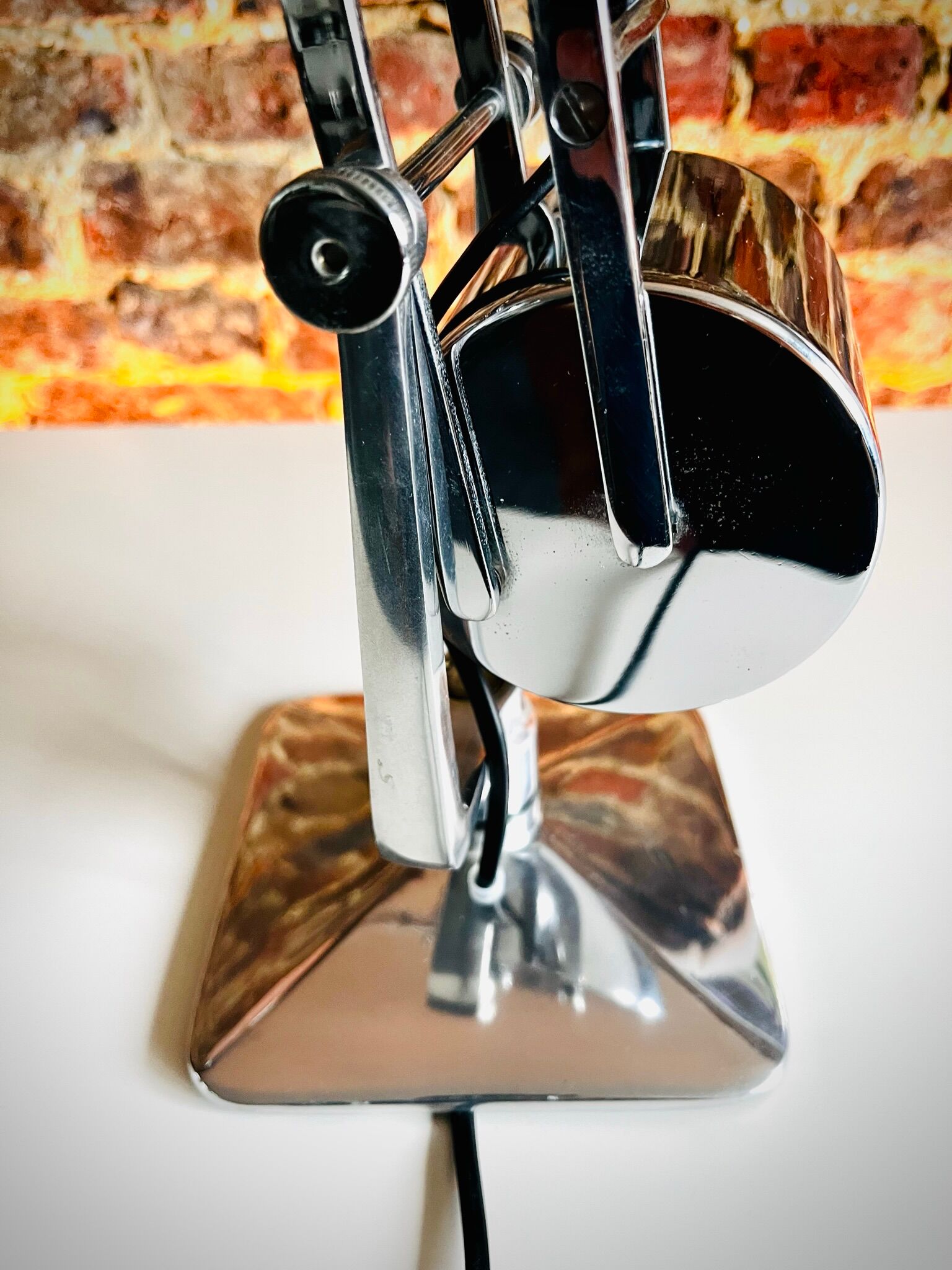Chrome Giso Gispen "Rooney" desk lamp / Anglepoise