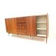 Unique vintage design sideboard made of rosewood with a bar section from the 1960s