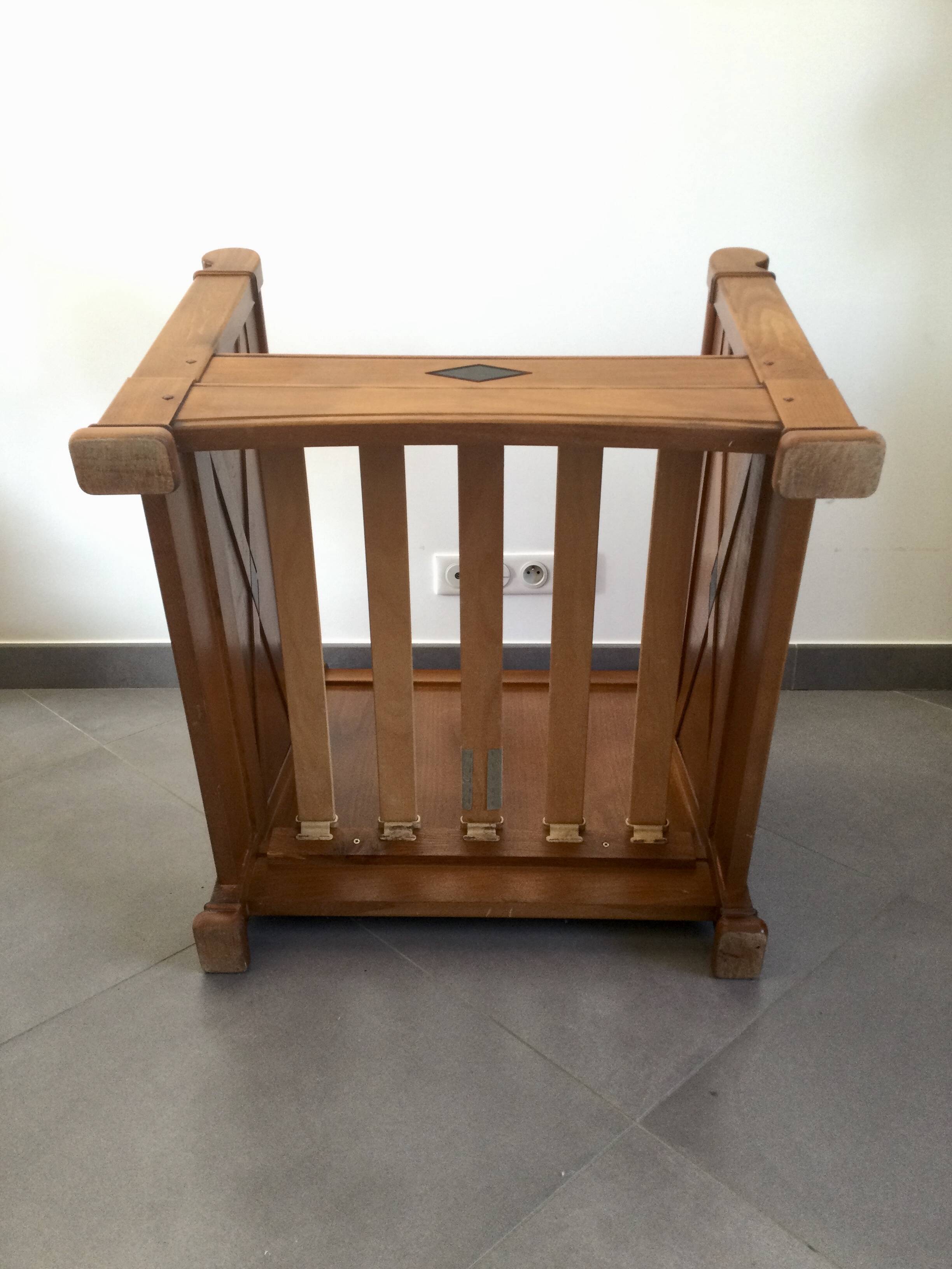 Jacques Leleu - Pair Of Cherry Wood Armchairs