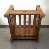 Jacques Leleu - Paire De Fauteuil En Merisier