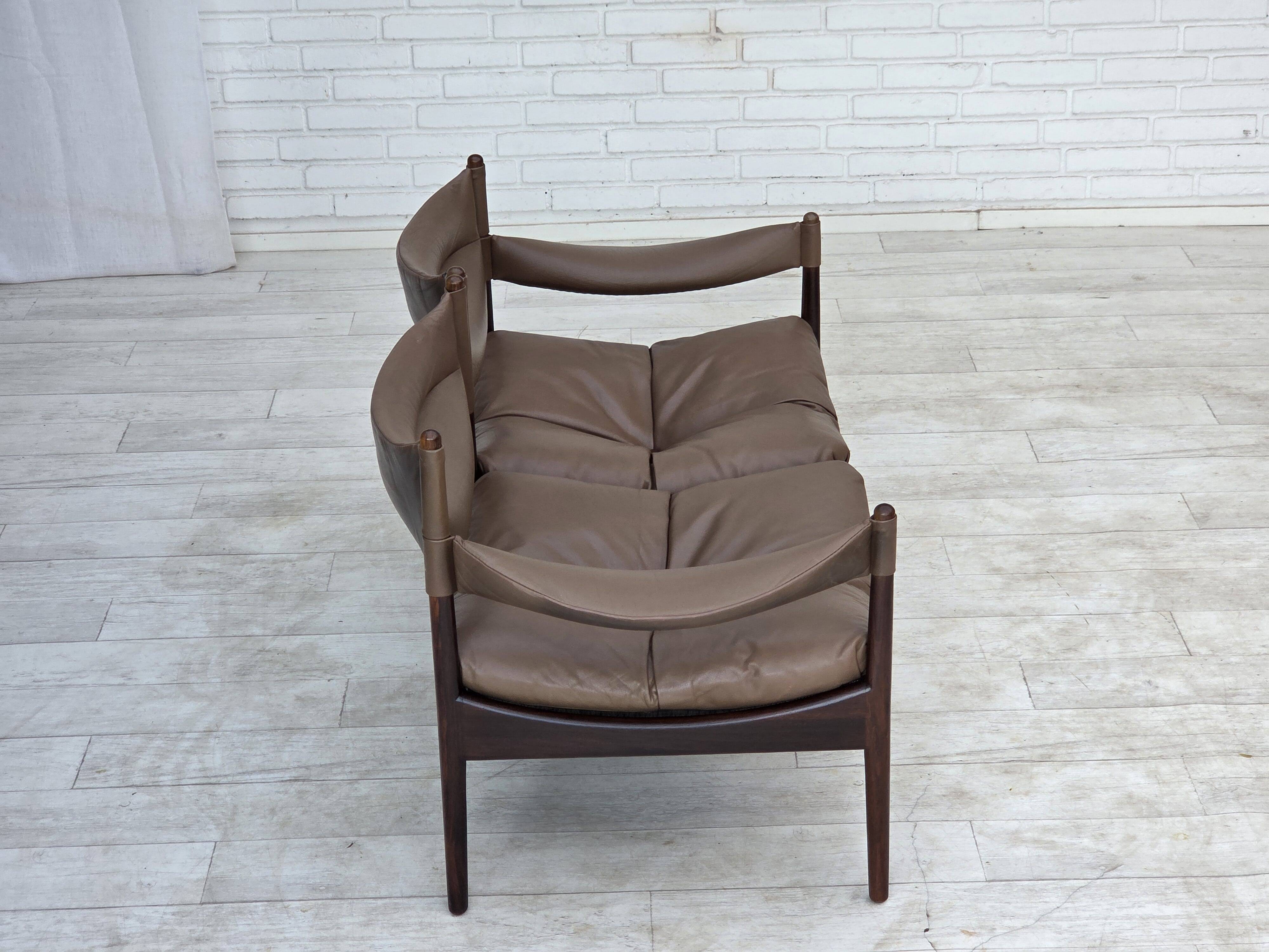 1970s, Danish design by Kristian Vedel, modular sofa, model Modus.