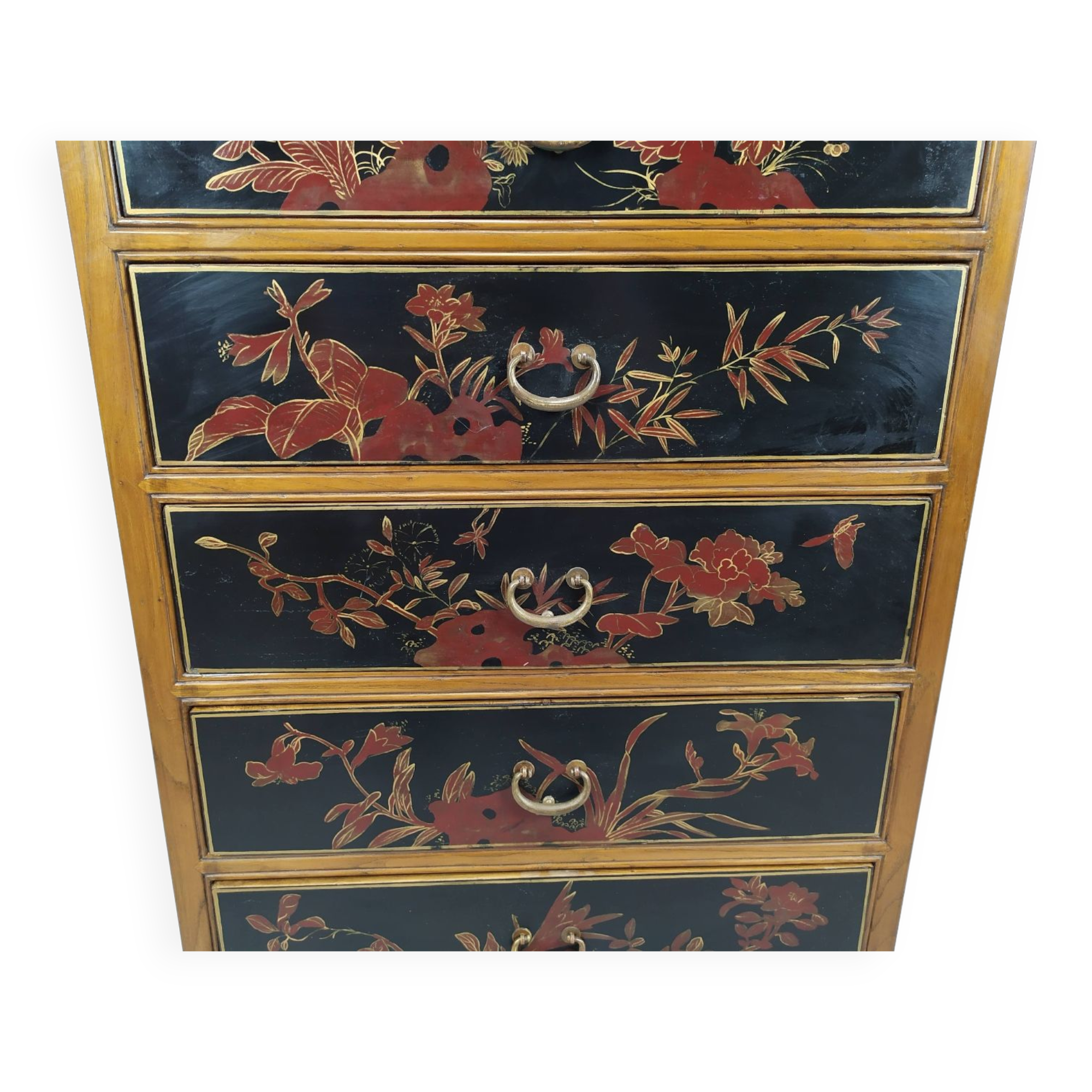Japanese lacquer chiffonier