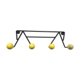 Patère vintage 4 boules