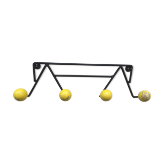 Patère vintage 4 boules