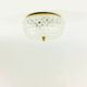 Large Mid-Century Bubble Glass Flush Mount/Ceiling Light by Helena Tynell for Limburg, Germany, 1960