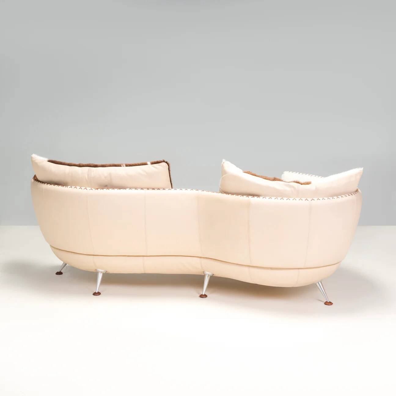 De Sede DS-102 Leather Pony Hide Three Seater