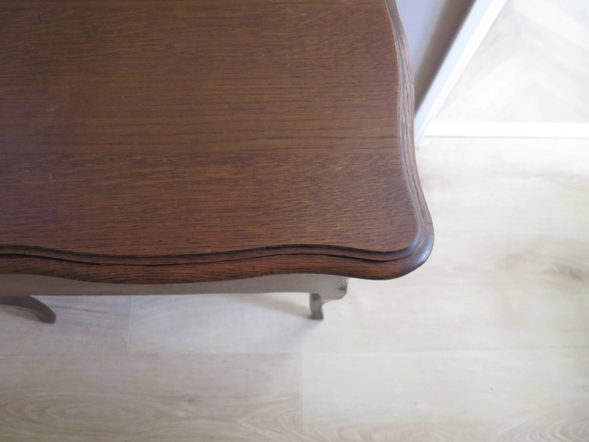 Vintage - Charming work table - Small chest of drawers/dressing table - Louis XV style - Cabriole legs - 2 drawers