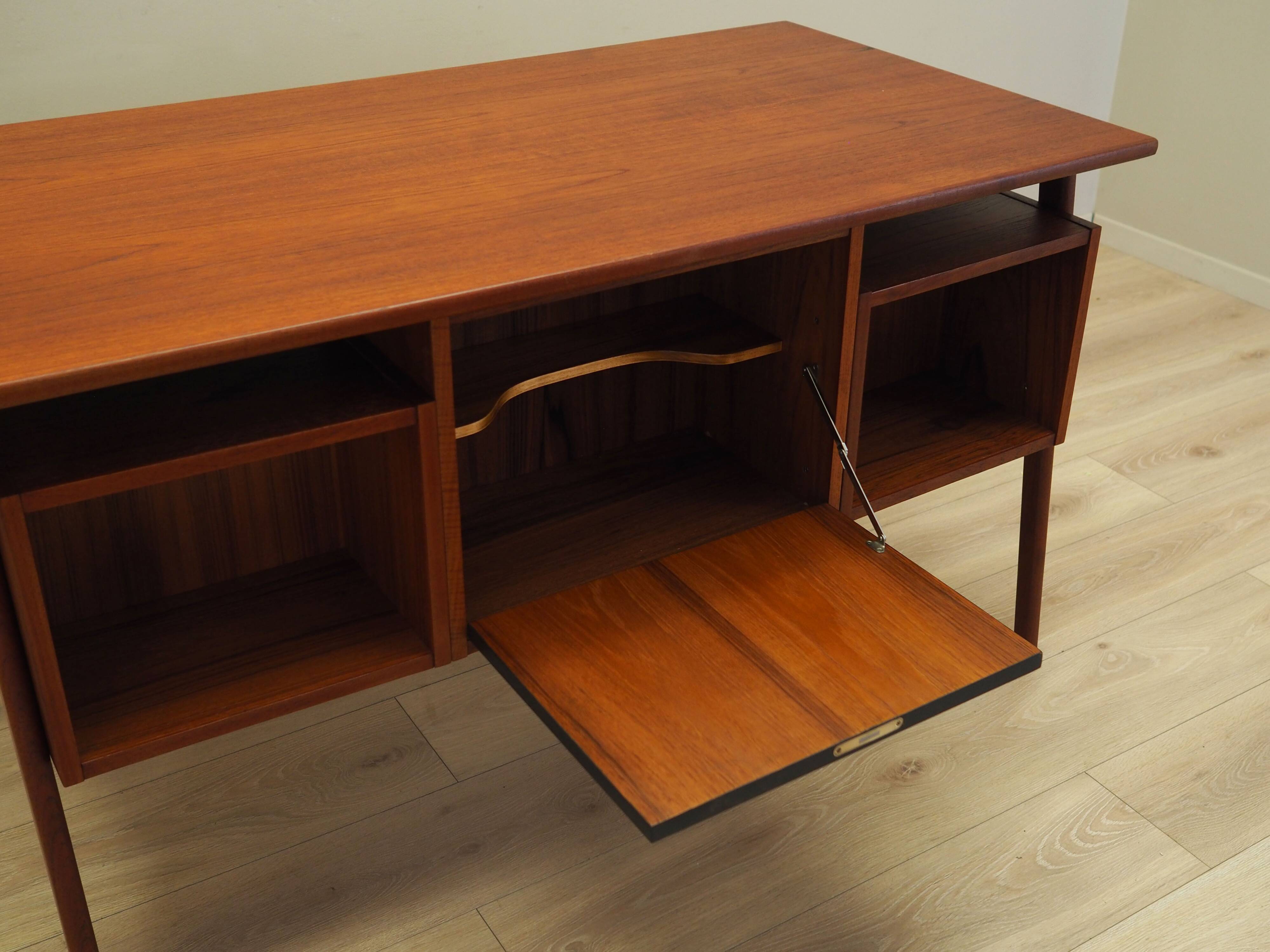 Teak desk, Danish design, 1960s, production: Denmark