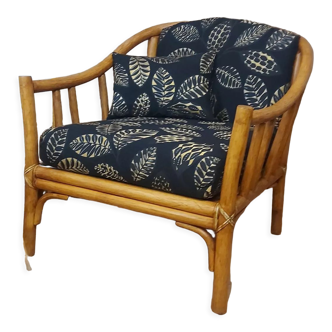 Rattan bamboo armchair mc guire Levi