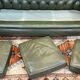 1970s Green Leather 3 Seater Chesterfield Sofa